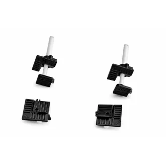   Hibrid mágneses + push-to-open revíziós ajtó rögzítő – INFINITY CLICK (fekete)