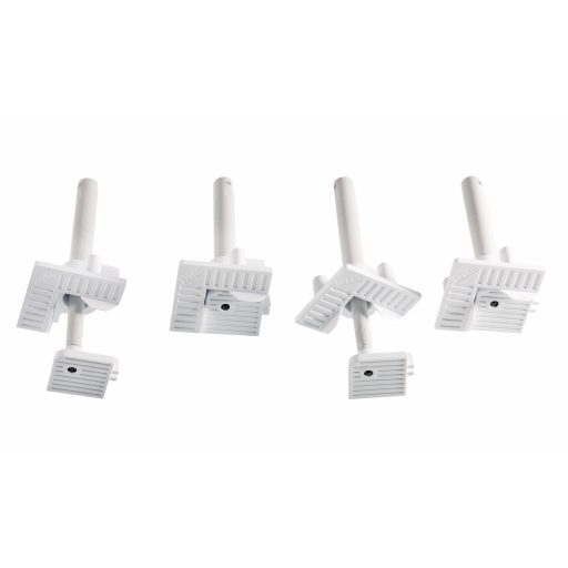 Burkolható revíziós ajtó tartóelem fehér - INFINITY CLICK