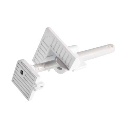 Burkolható revíziós ajtó tartóelem fehér - INFINITY CLICK