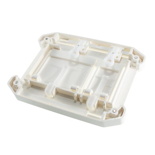 Univerzális burkolható wc nyomólap mechanikus fehér - INFINITY FRAME