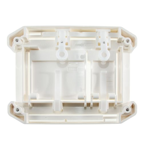 Univerzális burkolható wc nyomólap mechanikus fehér - INFINITY FRAME