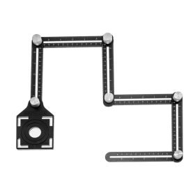 TLS-RULER lyukmásoló vonalzó