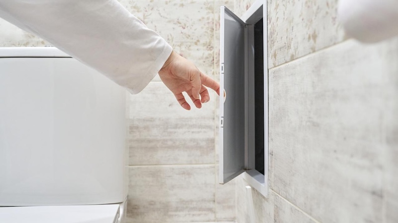 fém revíziós ajtó