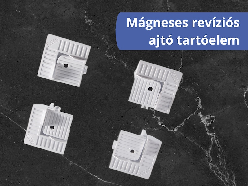 mágneses revíziós ajtó tartóelem