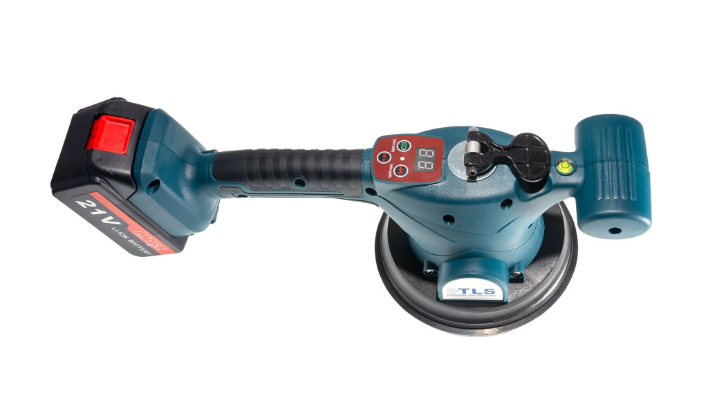 TLS-V11-2 Vákuumos akkumulátoros digitális lapvibrátor 21 V , d150 mm, szövettáska, 2 db akkumulátor TLS-V11-2 Vákuumos akkumulátoros digitális lapvibrátor 21 V , d150 mm, szövettáska, 2 db akkumulátor