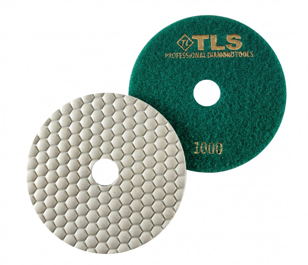 TLS ANGRY BEE-P1000-d125 mm-gyémánt csiszolókorong-polírozó korong-száraz 