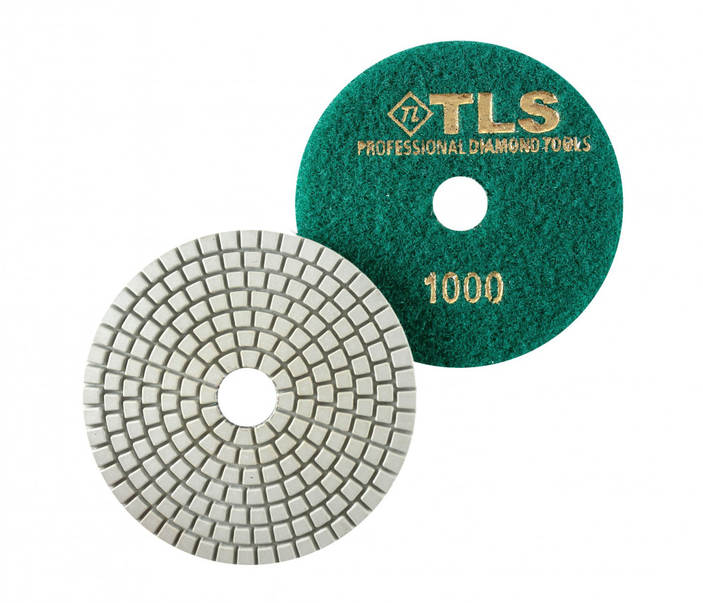 TLS SPIDER10-P1000-d100 mm-gyémánt csiszolókorong-polírozó korong-vizes