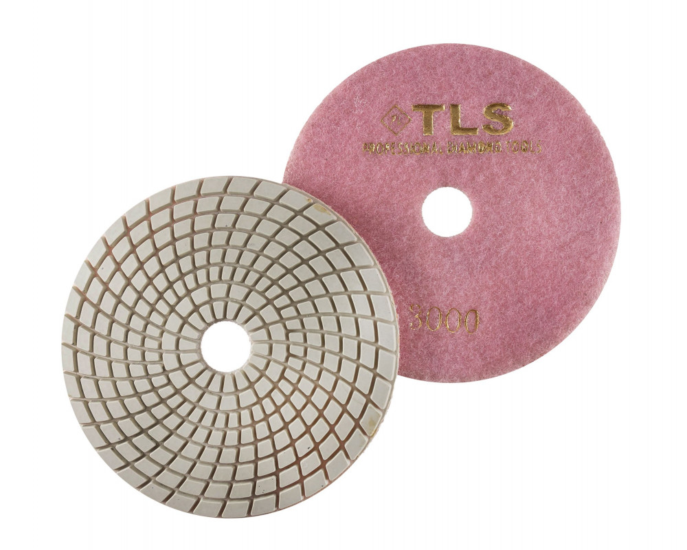 TLS SPIDER10-P3000-d125 mm-gyémánt csiszolókorong-polírozó korong-vizes