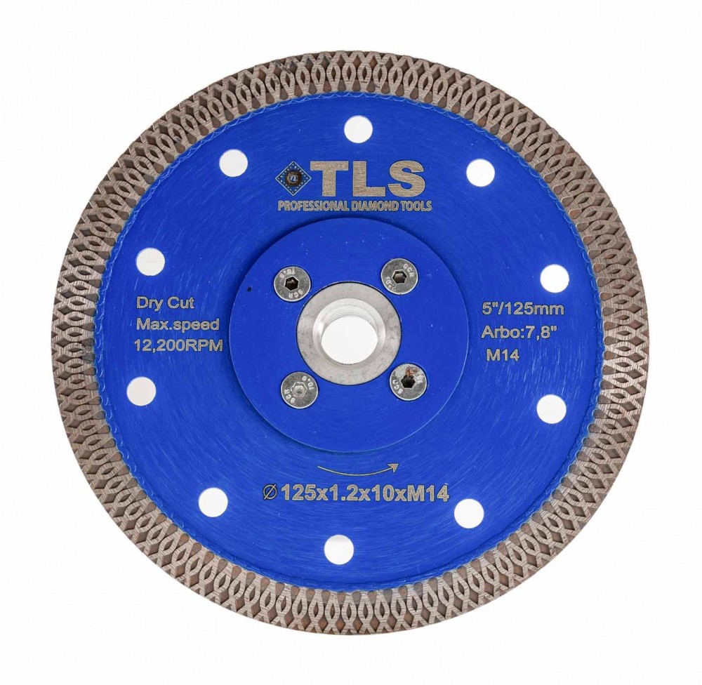 TLS X-PRO M14 ultravékony gyémánt vágókorong d125x1,2x10 mm 