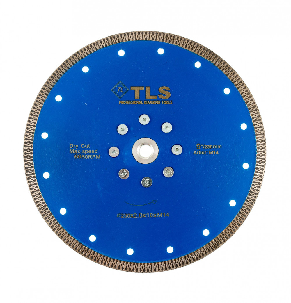 TLS X-PRO M14 ultravékony gyémánt vágókorong d230x1,8x10 mm 