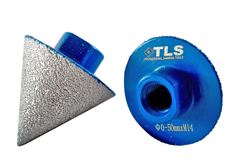 TLS CONE 0-50 mm gyémánt kúpos lyukmaró-lyuktágító-lyukfúró 