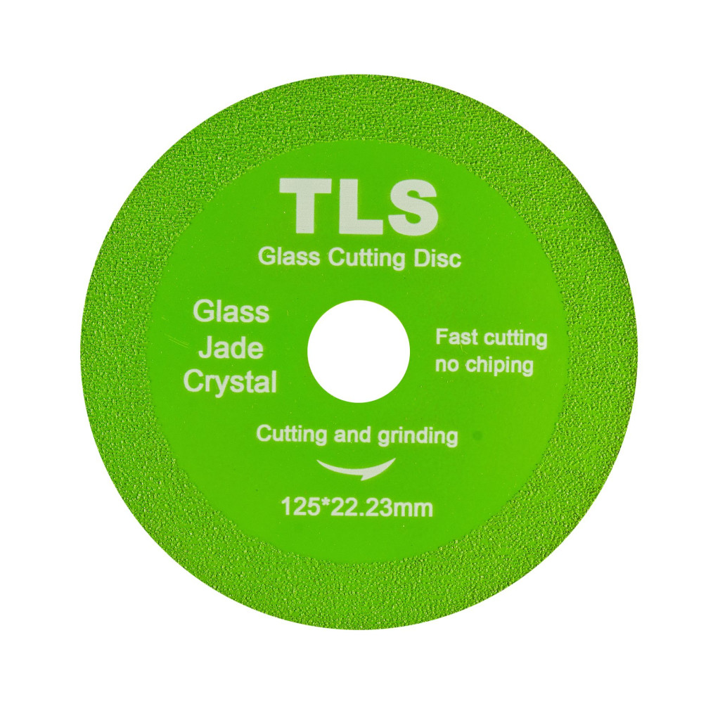 TLS GLASS PRO ultravékony gyémánt vágókorong d125x22,23x1.0x15 mm - üveg- és kemény anyagok precíziós vágásához
