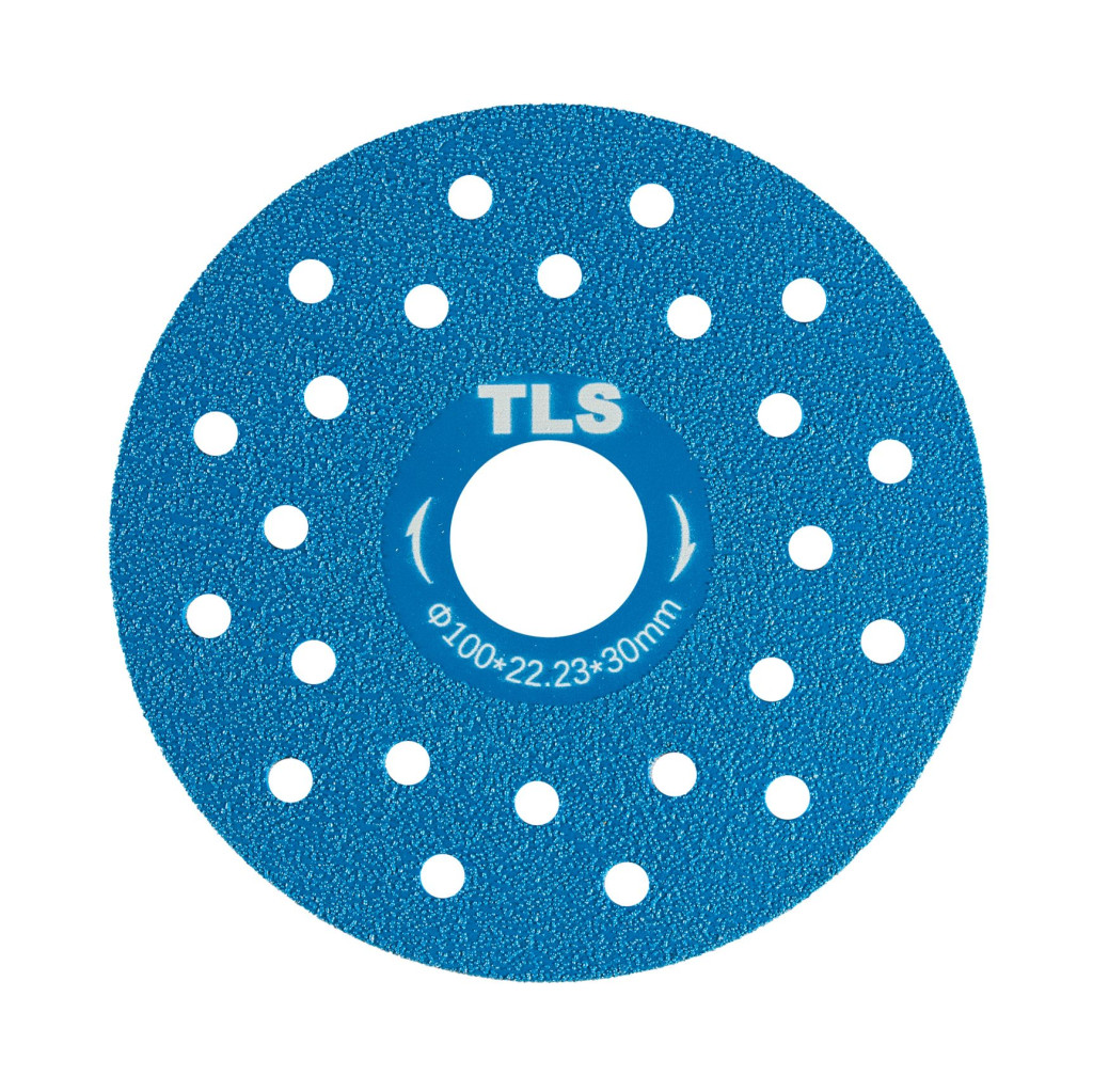 TLS FAN DISC vékony gyémánt vágó- és csiszolókorong d100x22,23x1.6x30 mm - üveg- és kemény anyagok precíziós vágásához